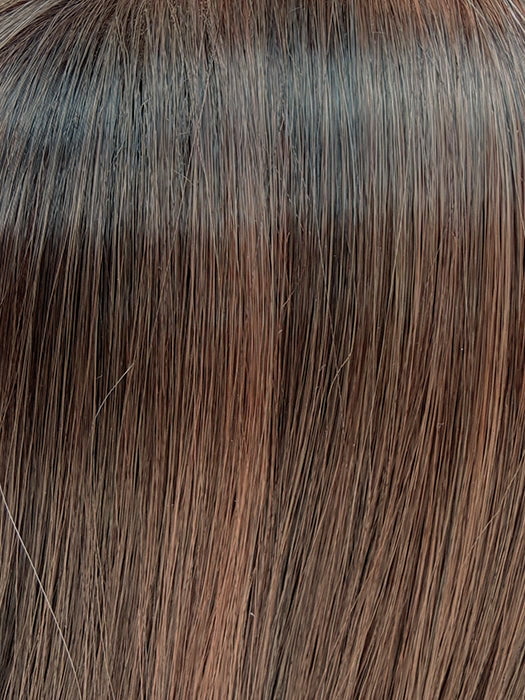Barely There Straight 16" | Synthetic Hair Topper (Hand Tied)